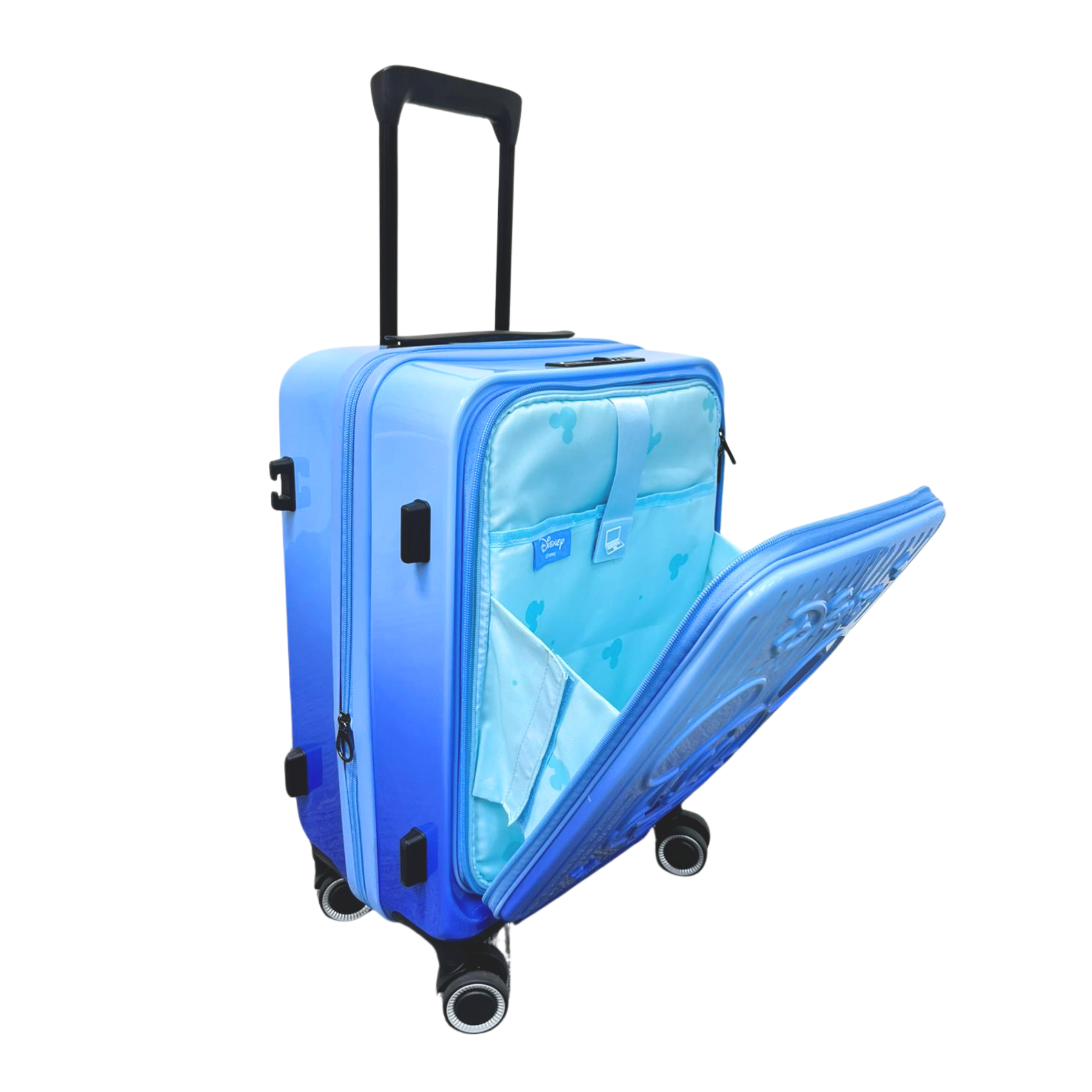2 x Blue Luggage