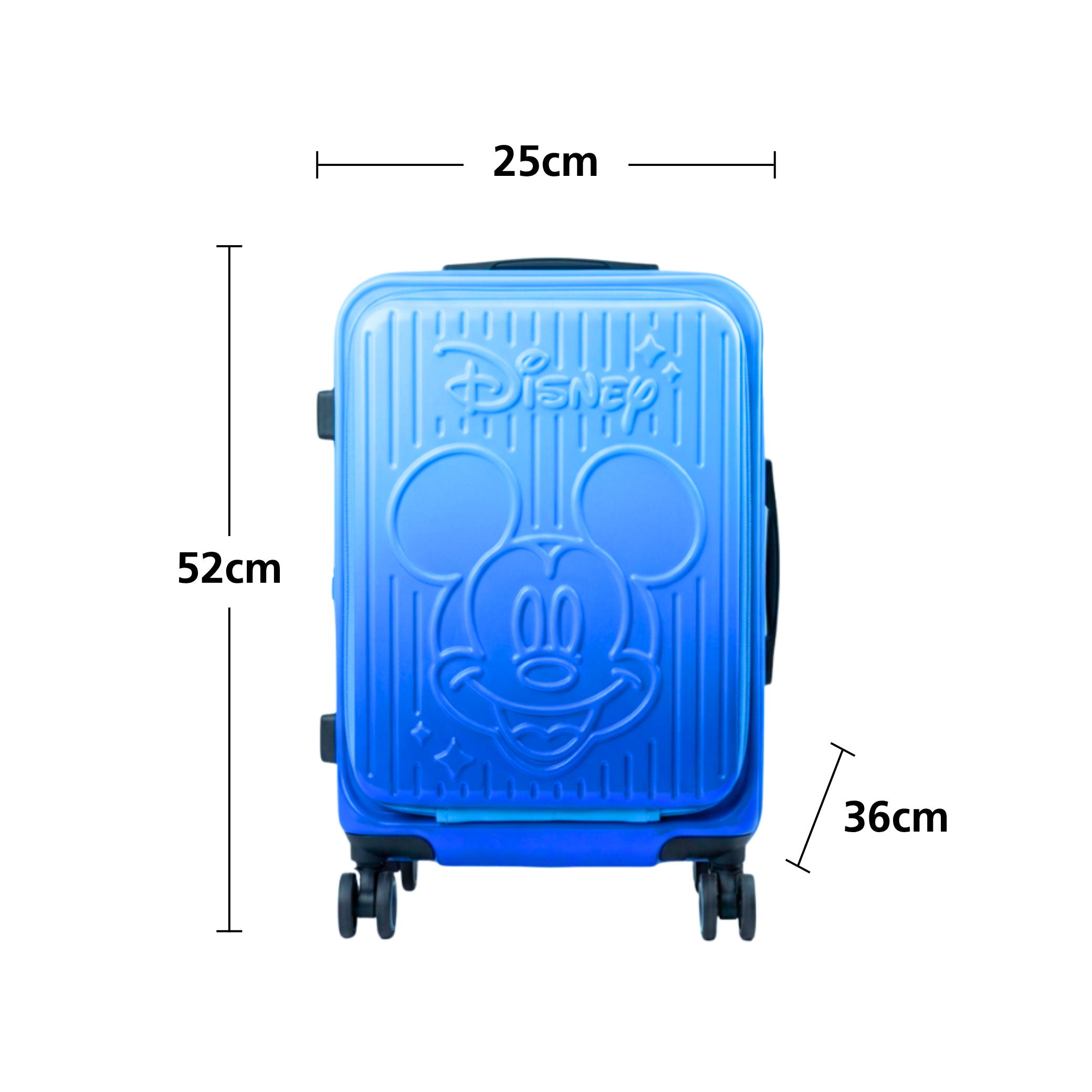 Pink Luggage + Blue Luggage