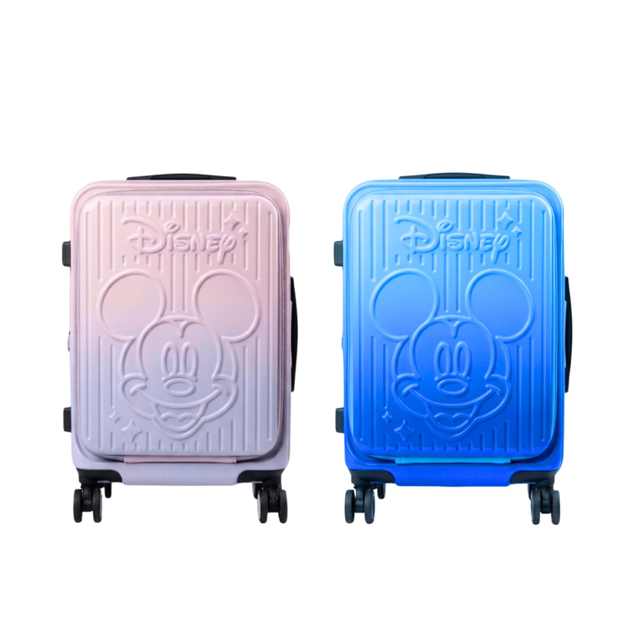 Pink Luggage + Blue Luggage
