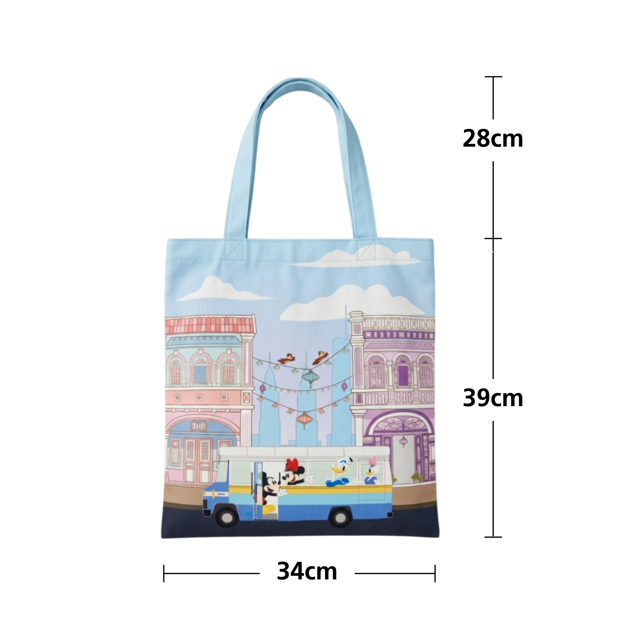 Tote Bag Light Blue