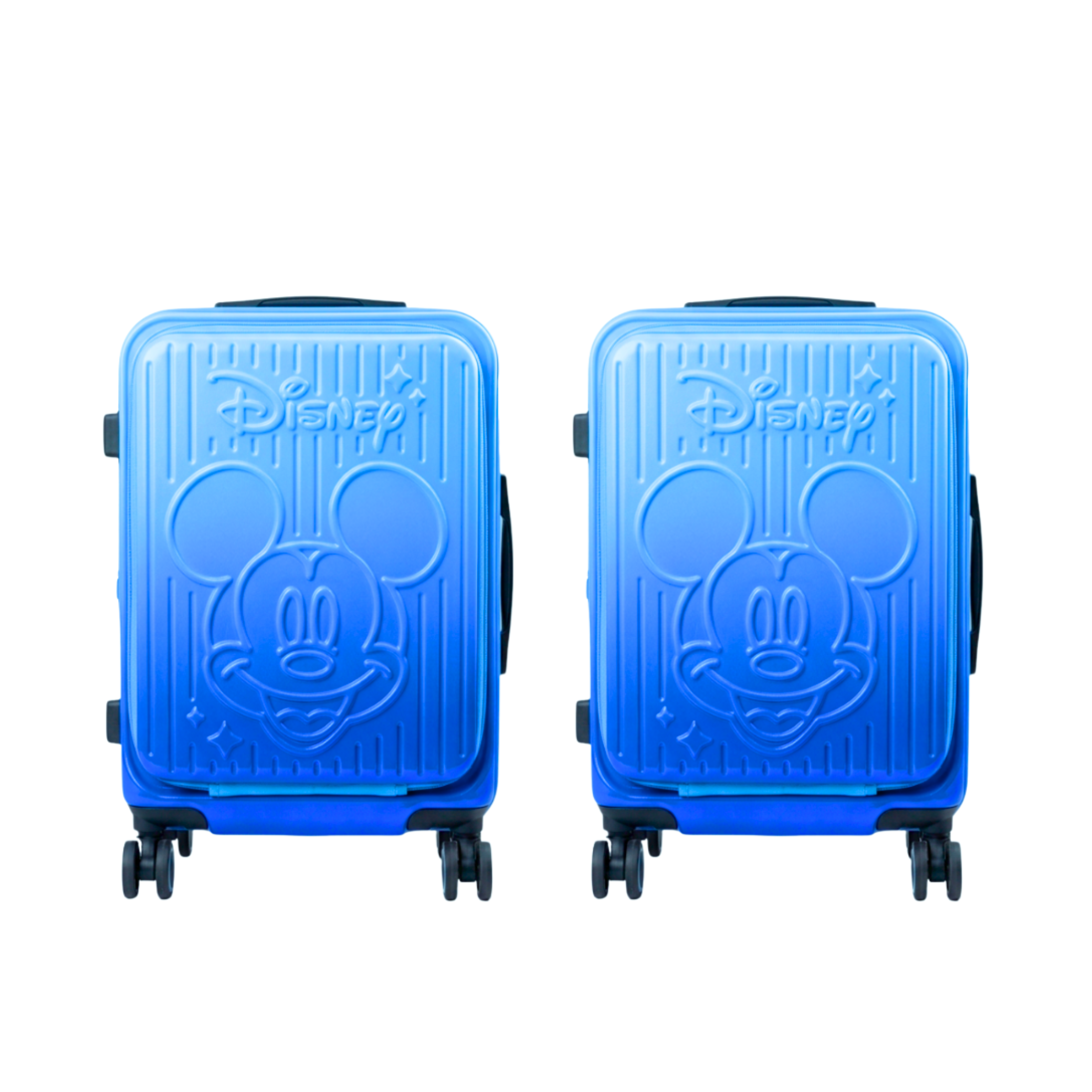2 x Blue Luggage